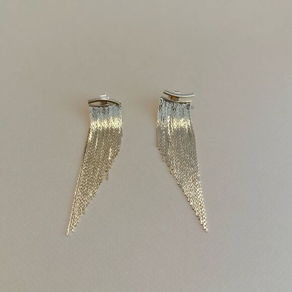 Tassel drop earrings N1061 - Picture 2 of 5